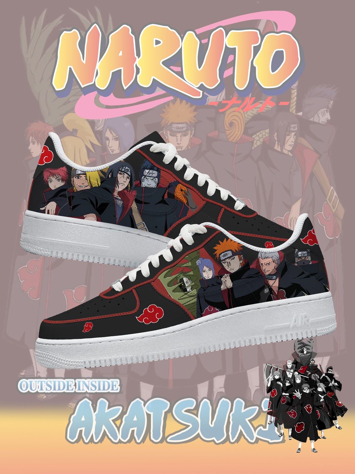 Akatsuki V.3 Custom Sneakers Akatsuki V.3 Custom Sneakers Sneakatelier