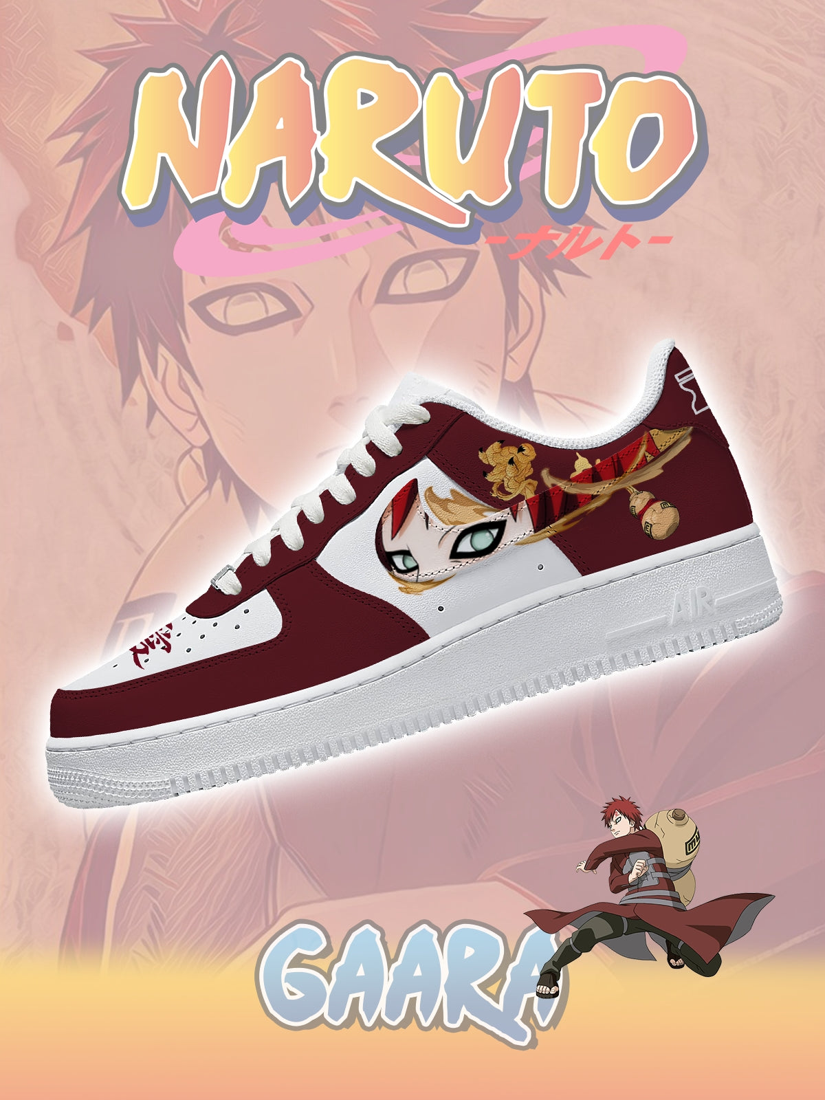 Gaara Custom Sneakers Gaara Custom Sneakers Sneakatelier