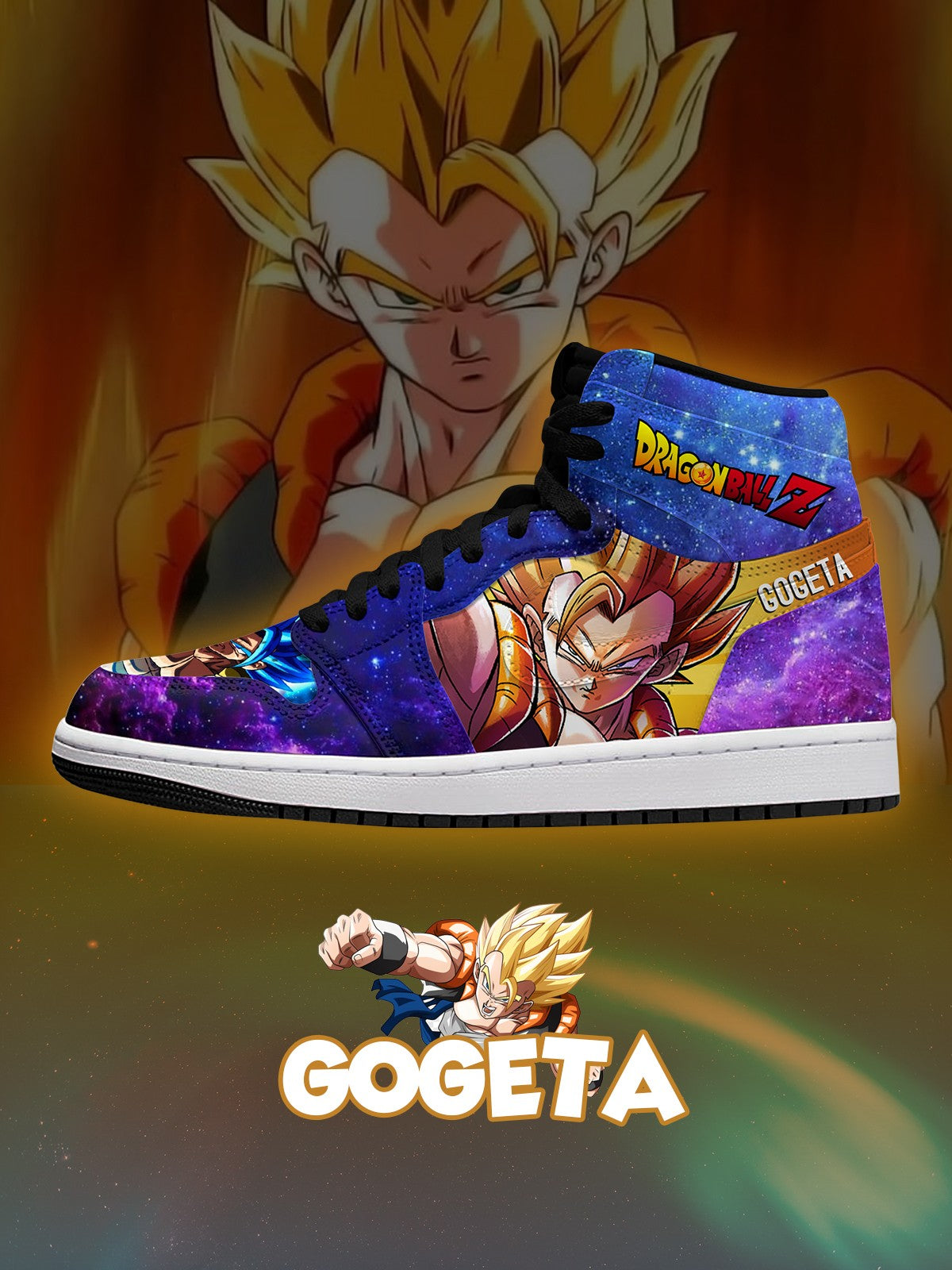 Gogeta V.1 Custom High-Top Sneakers Gogeta V.1 Custom High-Top Sneakers Sneakatelier