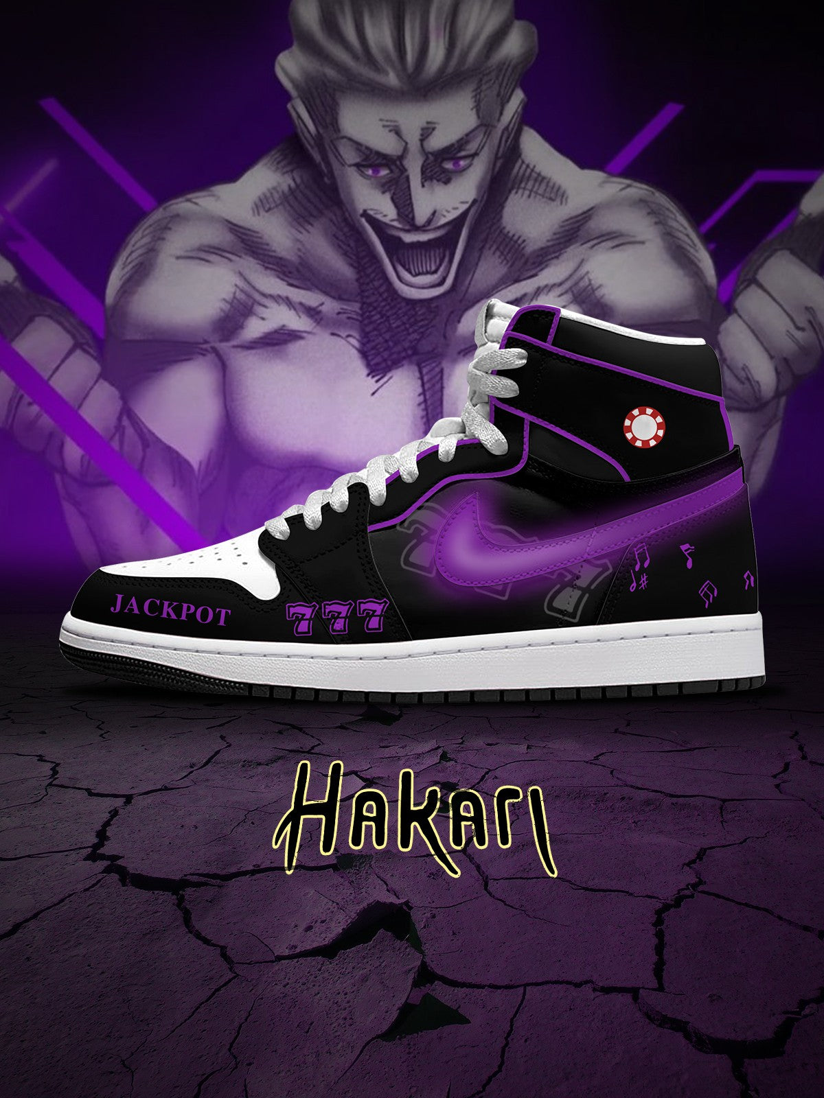Kinji Hakari V.1 Custom High-Top Sneakers Kinji Hakari V.1 Custom High-Top Sneakers Sneakatelier