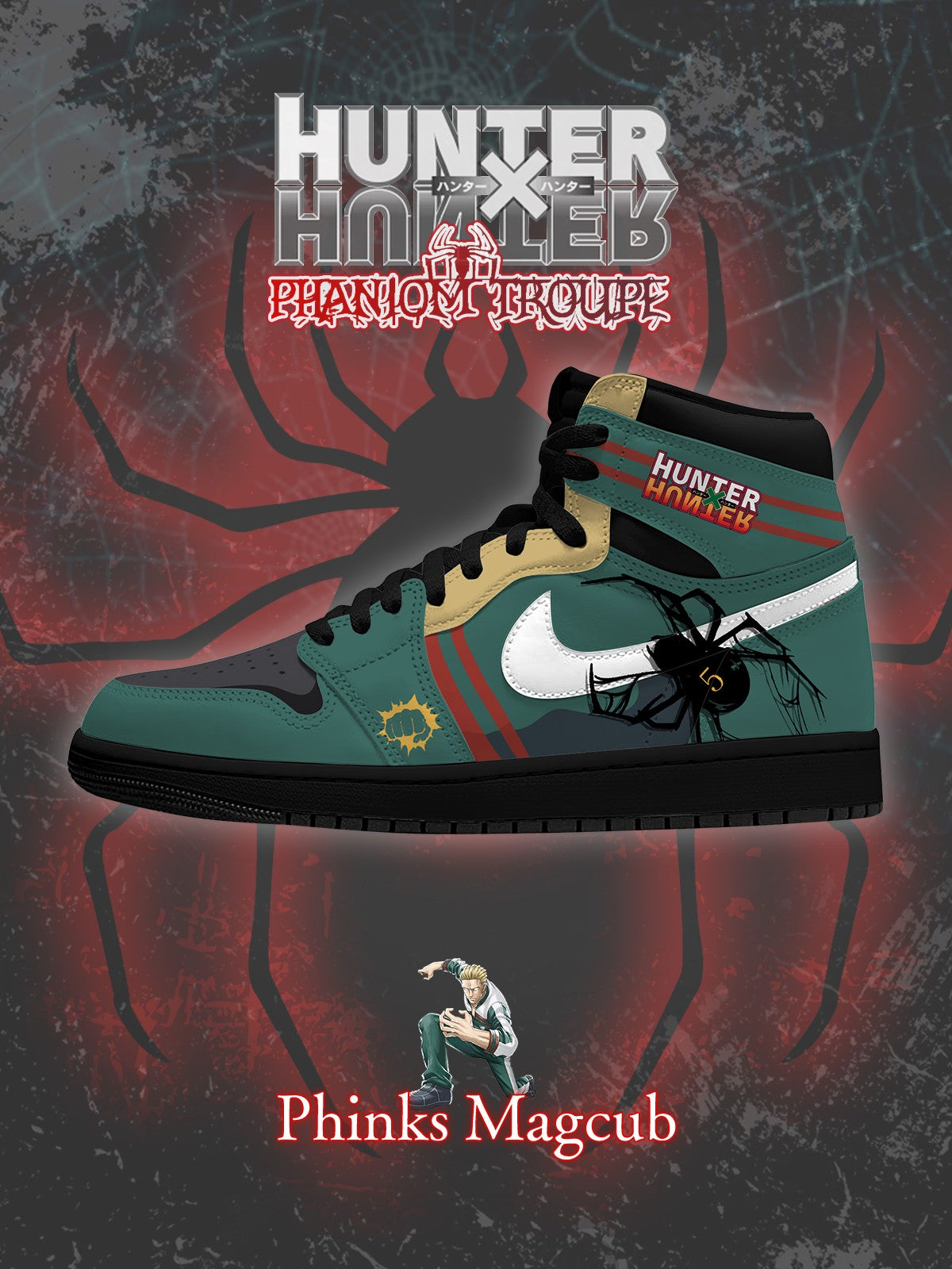 Phinks Magcub V.1 Custom High-Top Sneakers Phinks Magcub V.1 Custom High-Top Sneakers Sneakatelier