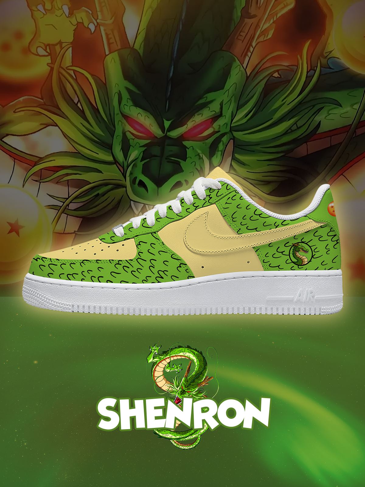 Shenron Custom Sneakers Shenron Custom Sneakers Sneakatelier