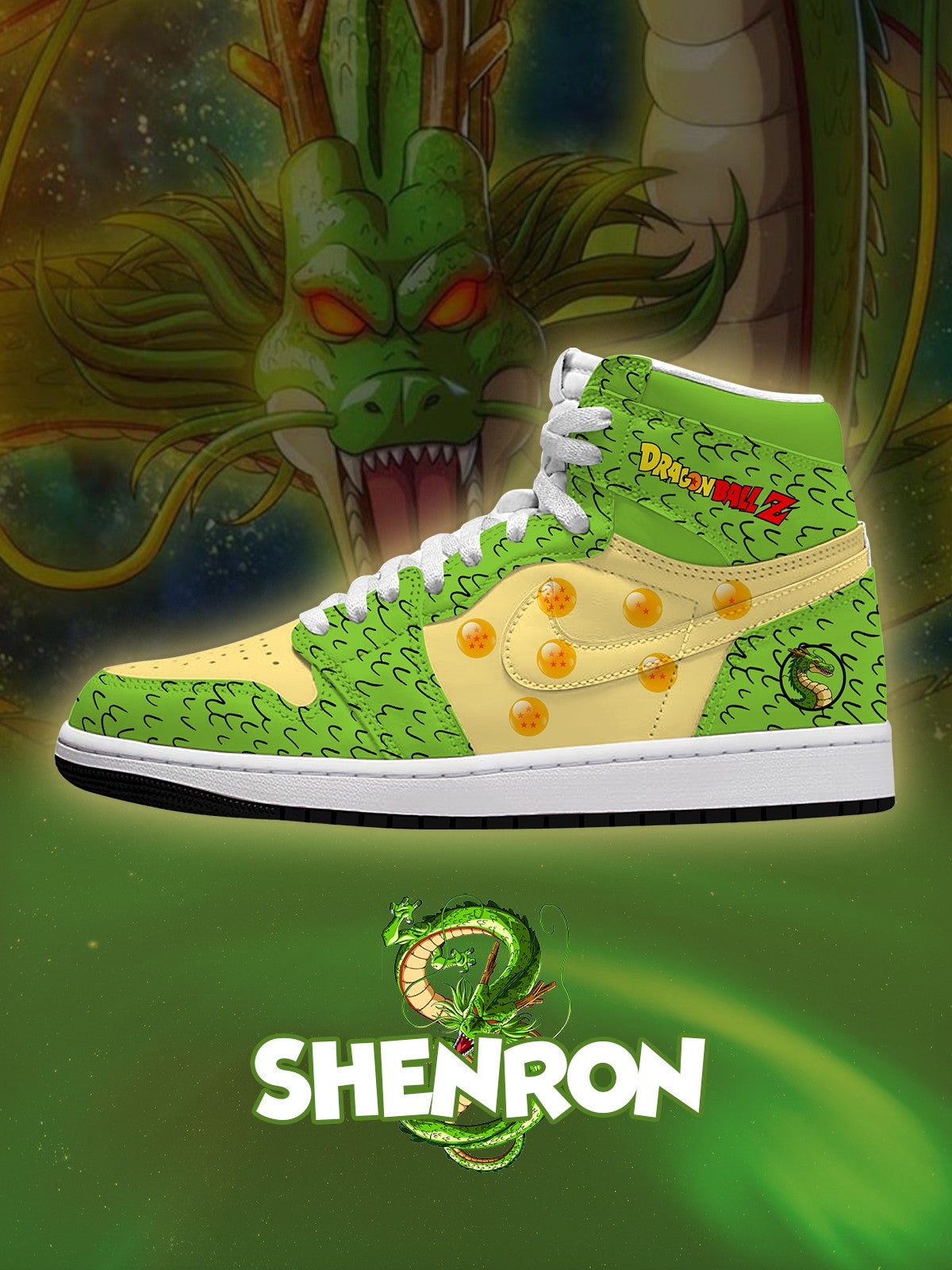 Shenron V.1 Custom High-Top Sneakers Shenron V.1 Custom High-Top Sneakers Sneakatelier