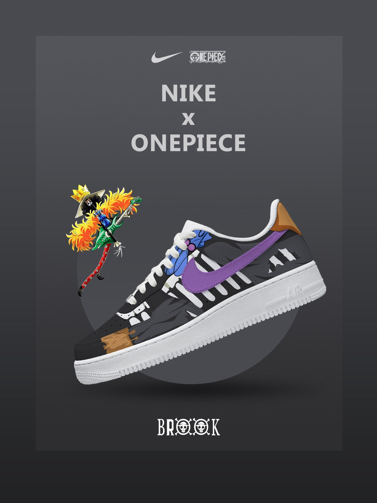 Soul King Brook Custom Sneakers Soul King Brook Custom Sneakers Sneakatelier