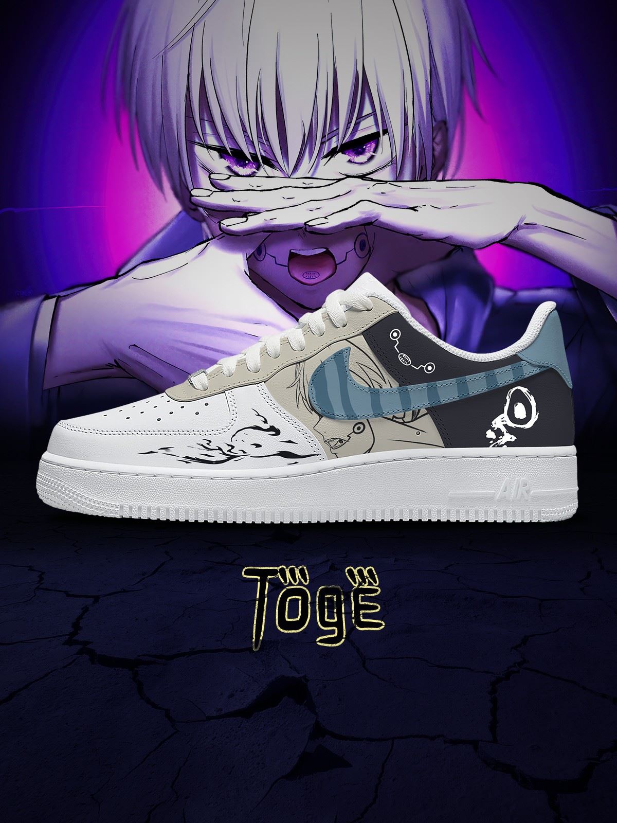 Toge Inumaki No.1 Custom Sneakers Toge Inumaki No.1 Custom Sneakers Sneakatelier