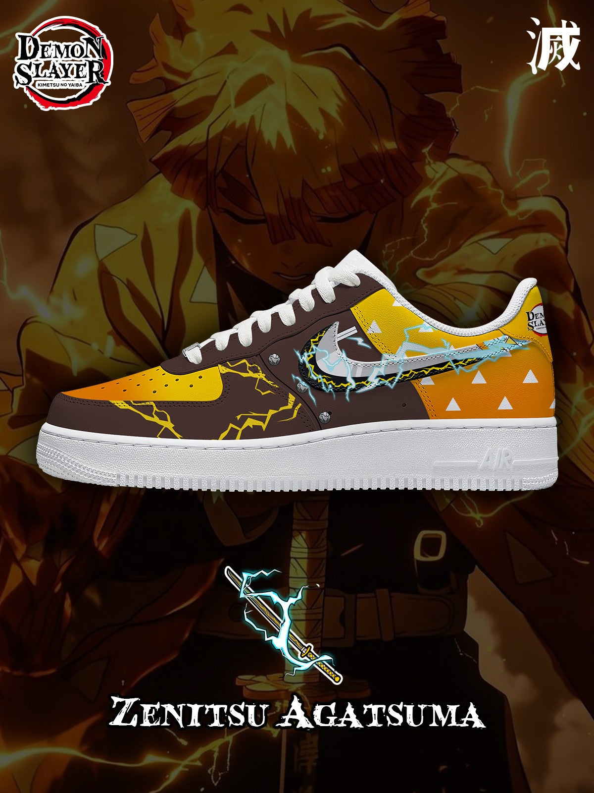 Zenitsu V.5 Custom Sneakers Zenitsu V.5 Custom Sneakers Sneakatelier