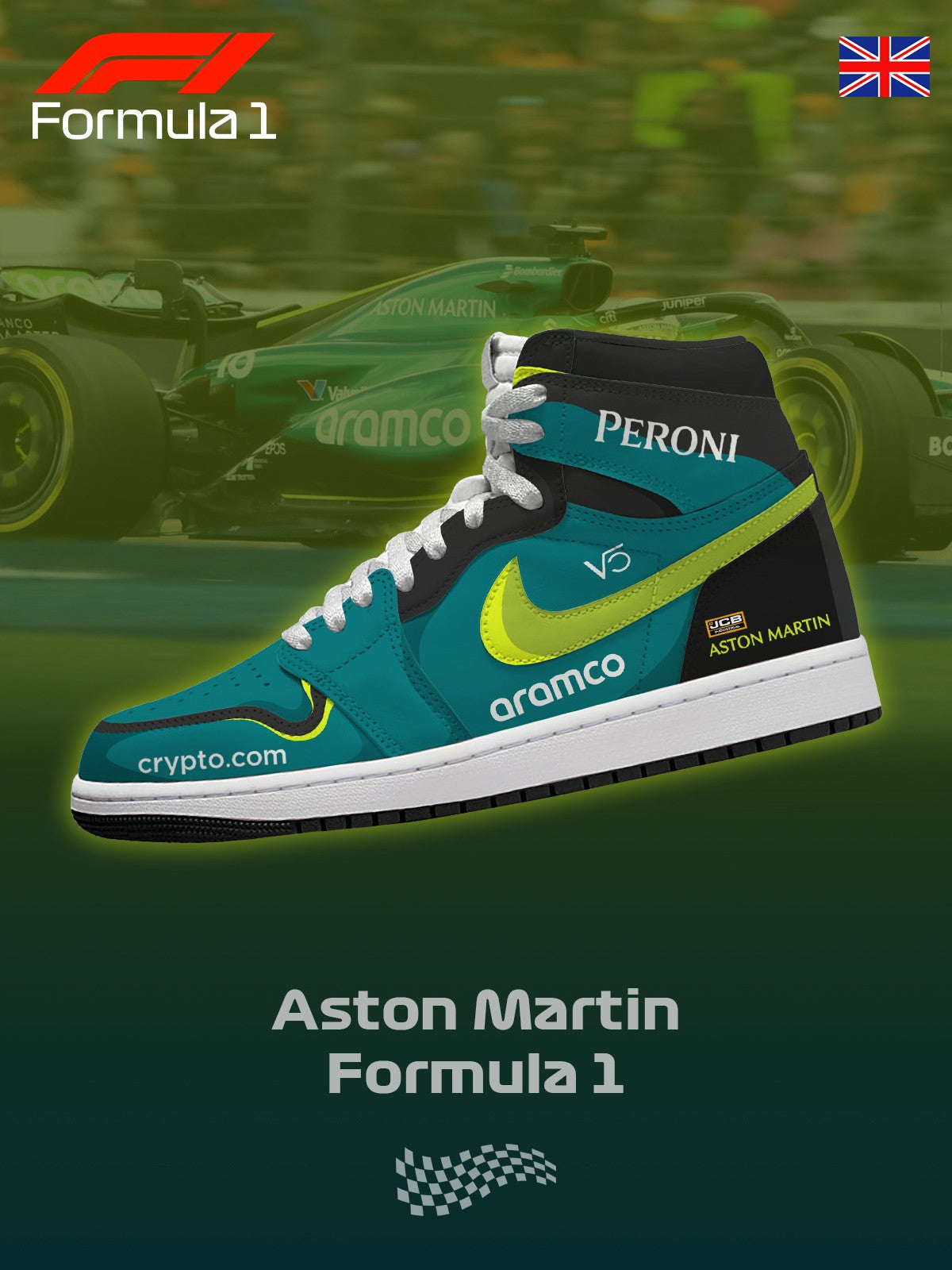 A Martin F.1 V.1 Custom High-Top Sneakers A Martin F.1 V.1 Custom High-Top Sneakers Sneakatelier