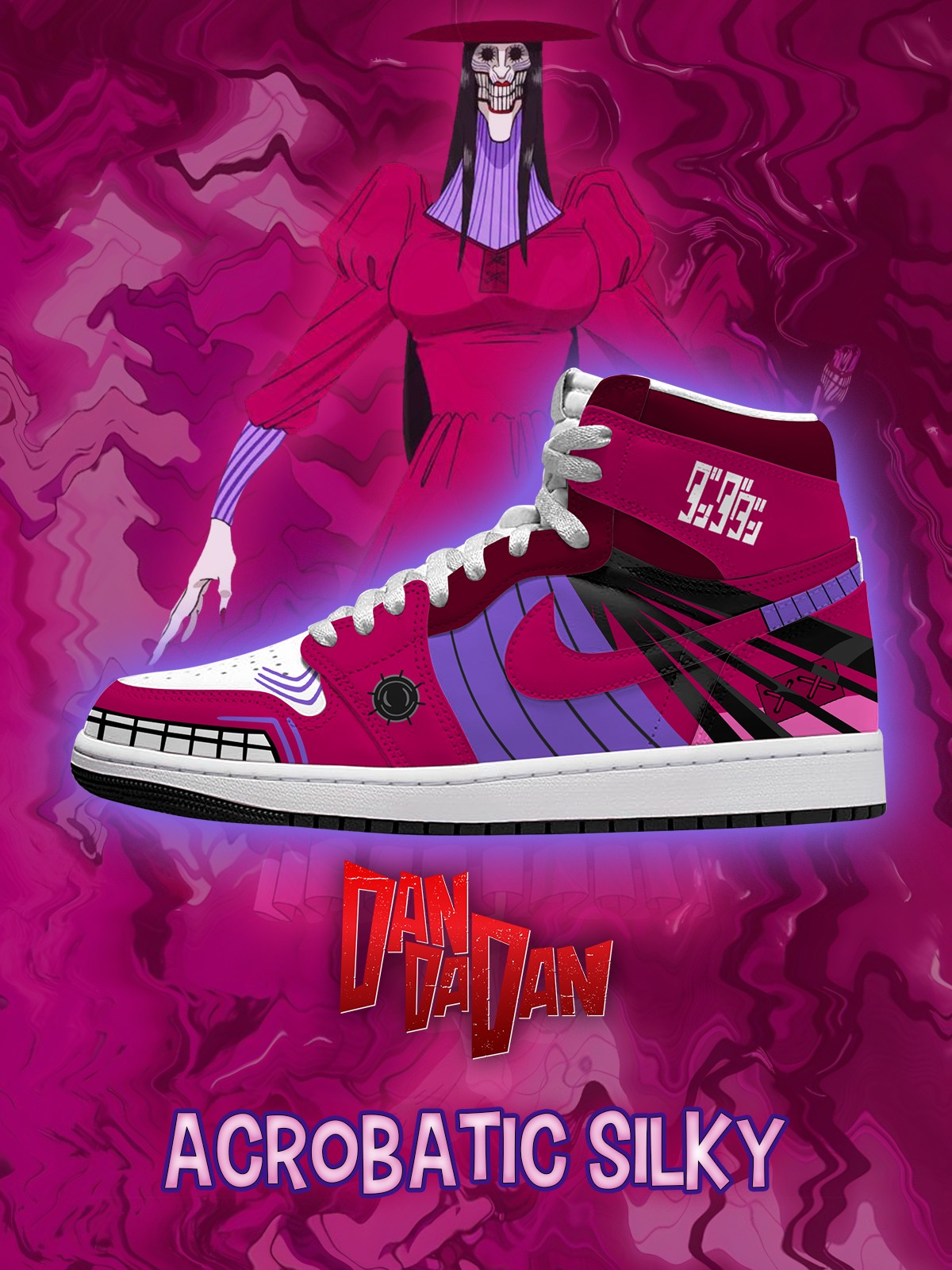 Acrobatic Silky V.2 Custom High-Top Sneakers Acrobatic Silky V.2 Custom High-Top Sneakers Sneakatelier