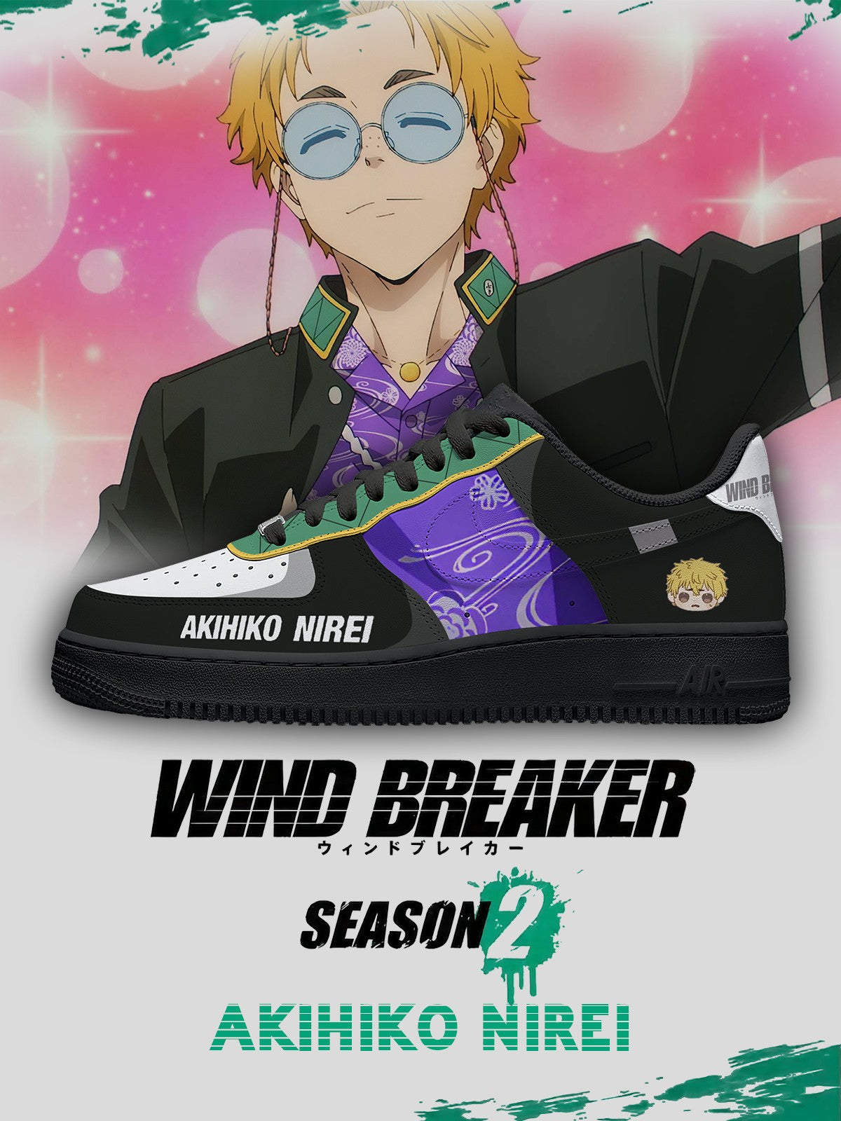 Akihiko Nirei V.1 Custom Sneakers Akihiko Nirei V.1 Custom Sneakers Sneakatelier