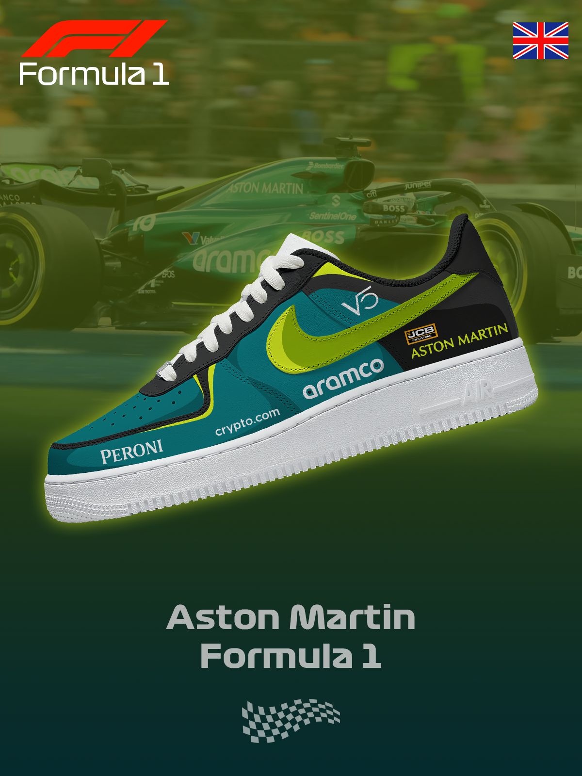 AMR F.1 Custom Sneakers AMR F.1 Custom Sneakers Sneakatelier
