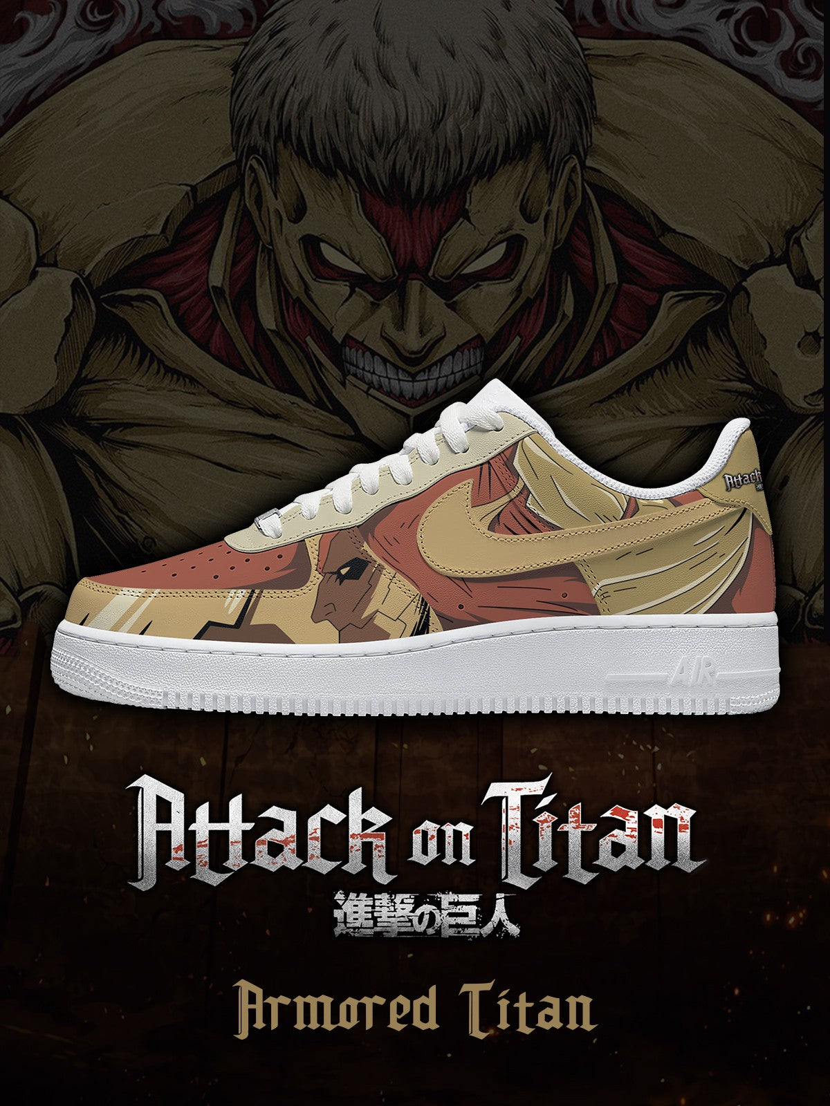 Armored Titan V.2 Custom Sneakers Armored Titan V.2 Custom Sneakers Sneakatelier