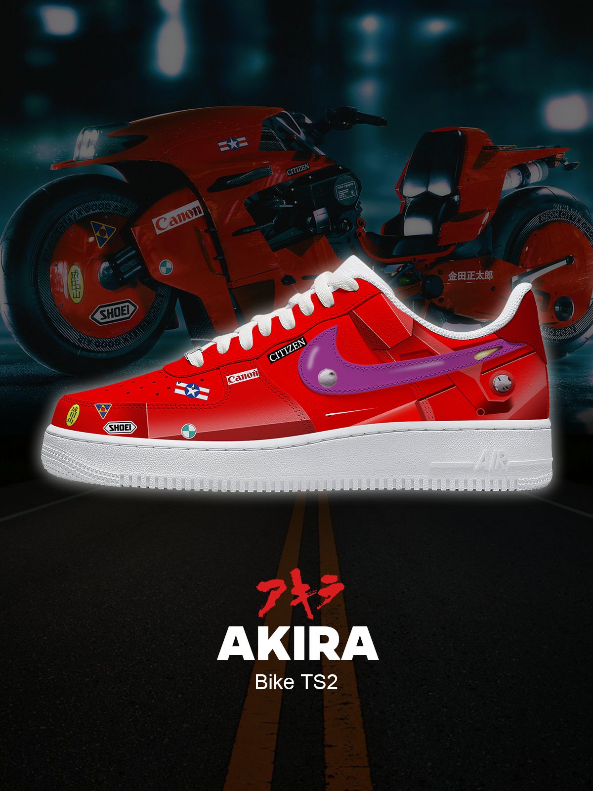 Bike TS2 Custom Sneakers Bike TS2 Custom Sneakers Sneakatelier