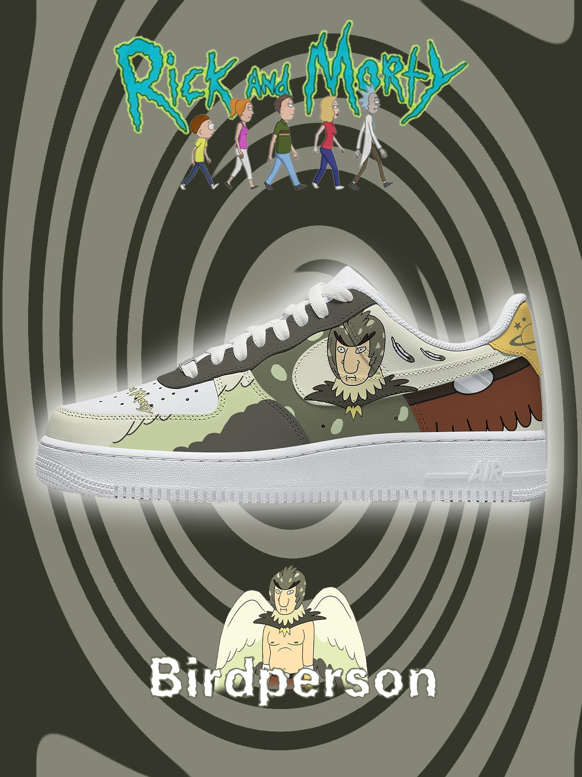 Birdperson V.1 Custom Sneakers Birdperson V.1 Custom Sneakers Sneakatelier