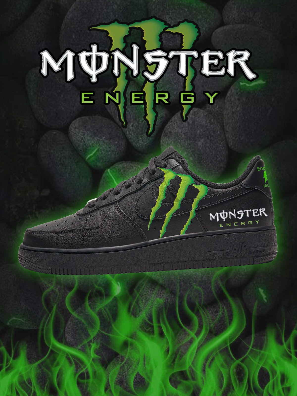 Claws Energy V.1 Custom Sneakers Claws Energy V.1 Custom Sneakers Sneakatelier
