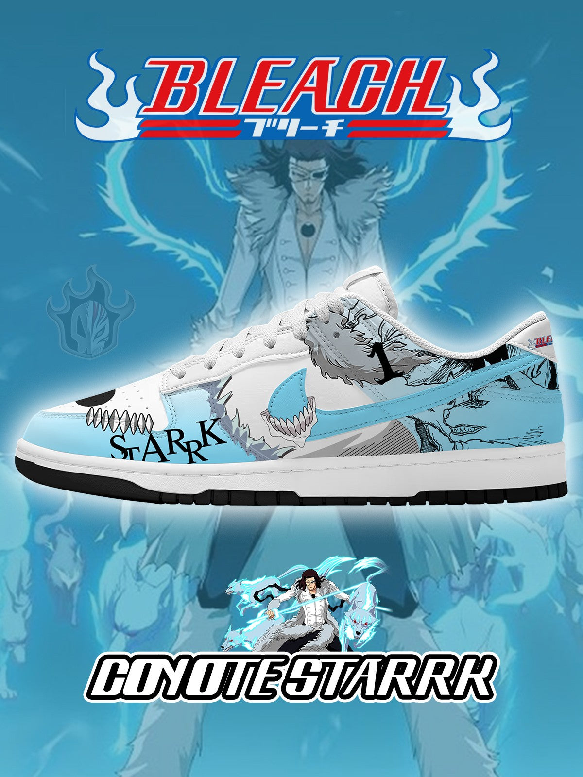 Coyote Starrk V.1 Custom Court-Low Sneakers Coyote Starrk V.1 Custom Court-Low Sneakers Sneakatelier