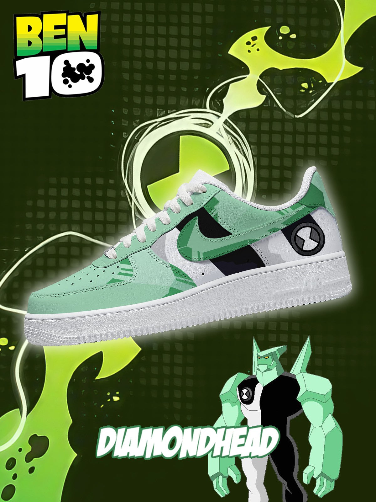 Diamondhead V.2 Custom Sneakers Diamondhead V.2 Custom Sneakers Sneakatelier