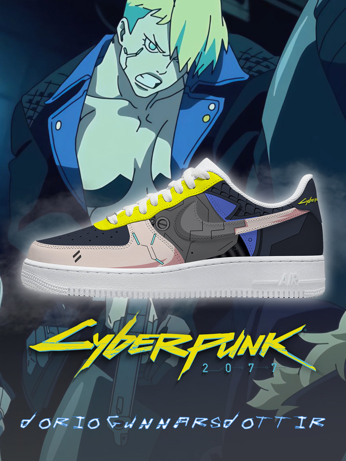 Dorio Gunnarsdottir V.1 Custom Sneakers Dorio Gunnarsdottir V.1 Custom Sneakers Sneakatelier