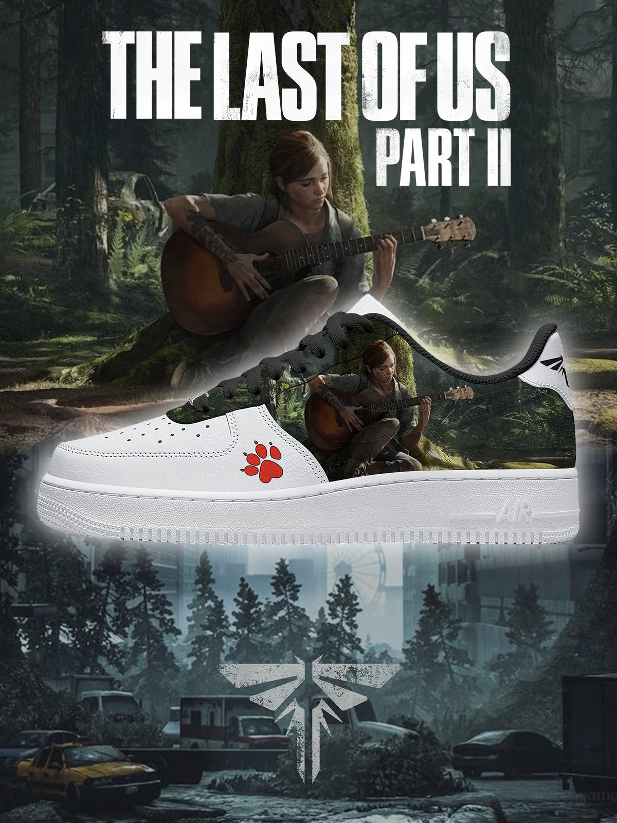 Ellie Williams V.2 Custom Sneakers Ellie Williams V.2 Custom Sneakers Sneakatelier