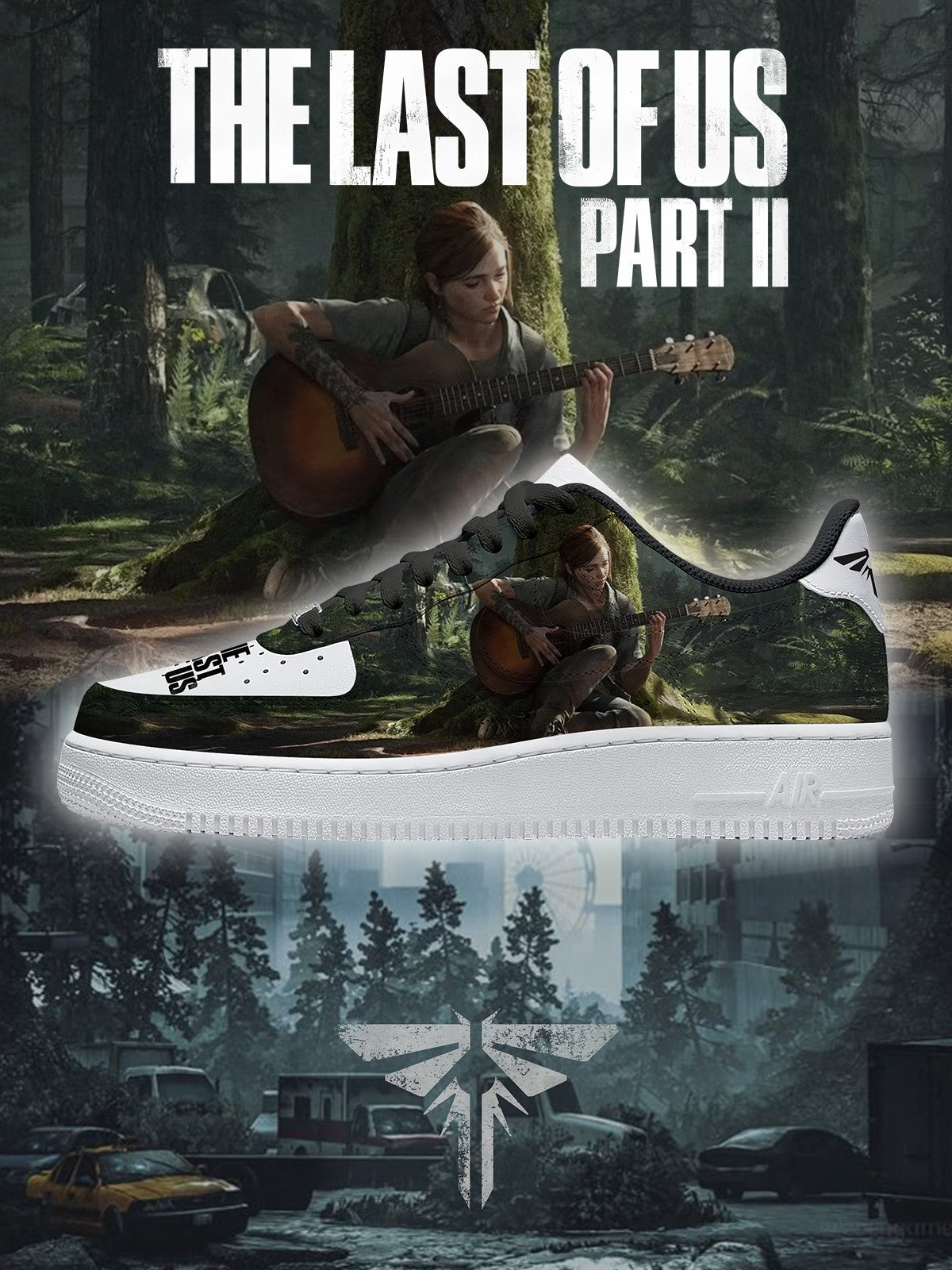 Ellie Williams V.3 Custom Sneakers Ellie Williams V.3 Custom Sneakers Sneakatelier
