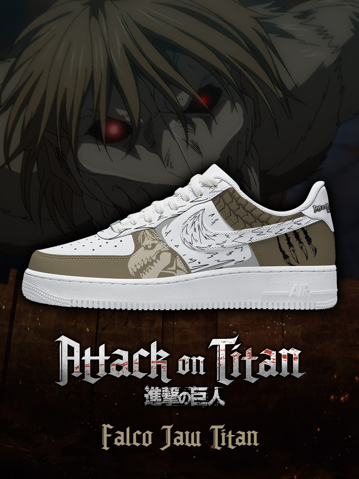 Falco Jaw Titan V.2 Custom Sneakers Falco Jaw Titan V.2 Custom Sneakers Sneakatelier