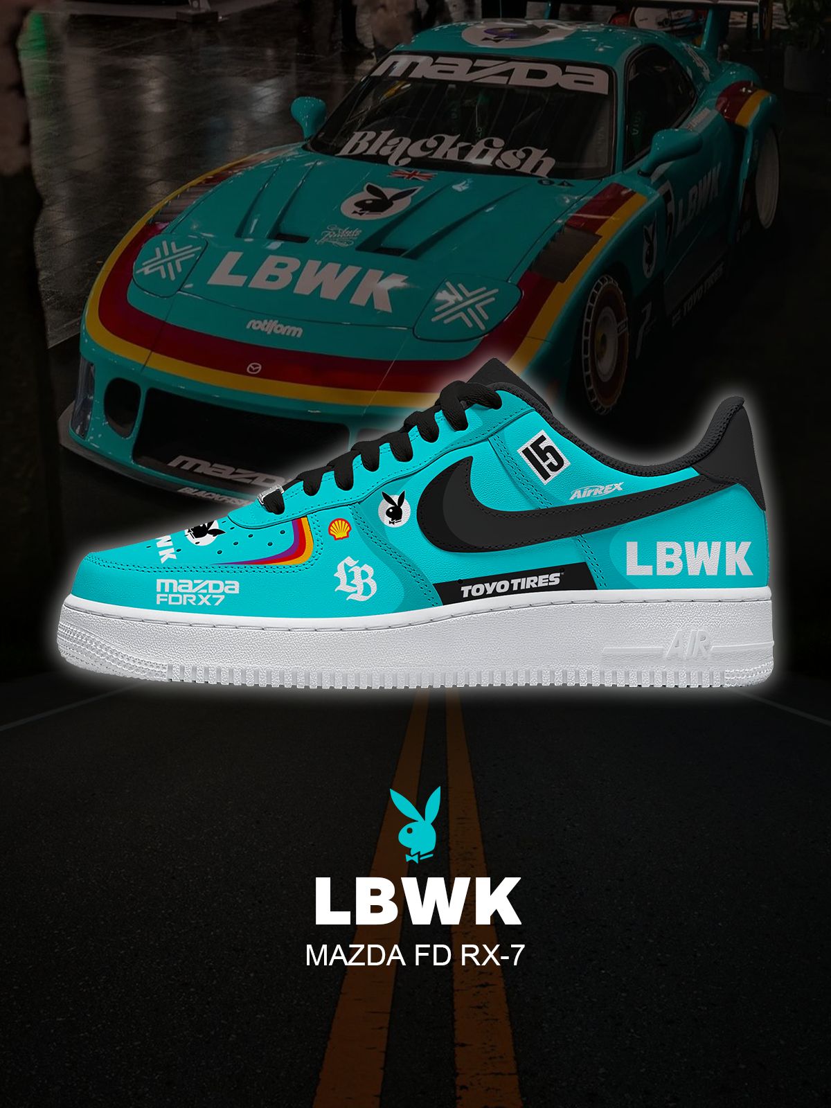 FD RX-7 Custom Sneakers FD RX-7 Custom Sneakers Sneakatelier