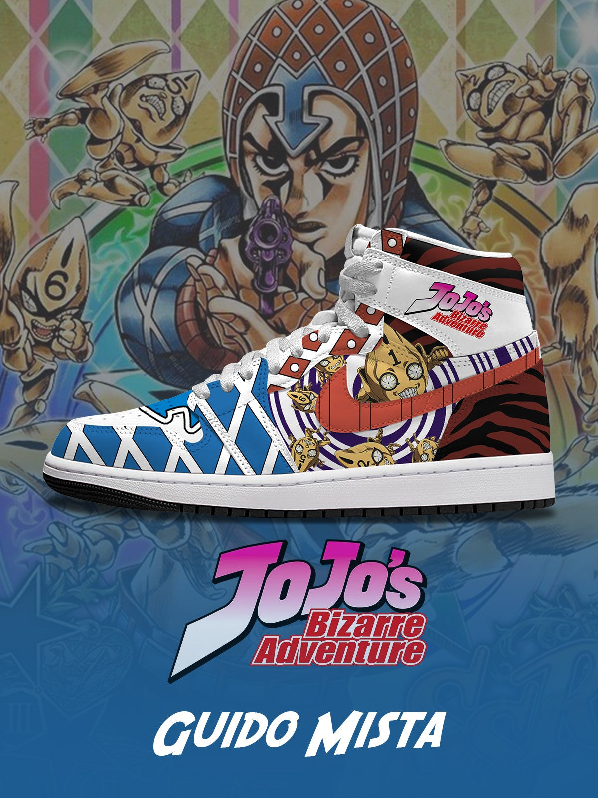 Guido Mista V.2 Custom High-Top Sneakers Guido Mista V.2 Custom High-Top Sneakers Sneakatelier