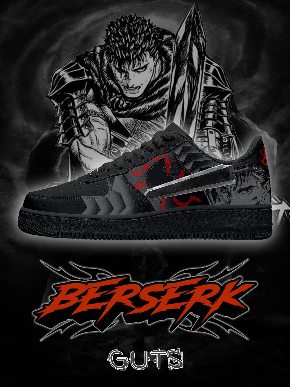 Guts V.4 Custom Sneakers Guts V.4 Custom Sneakers Sneakatelier