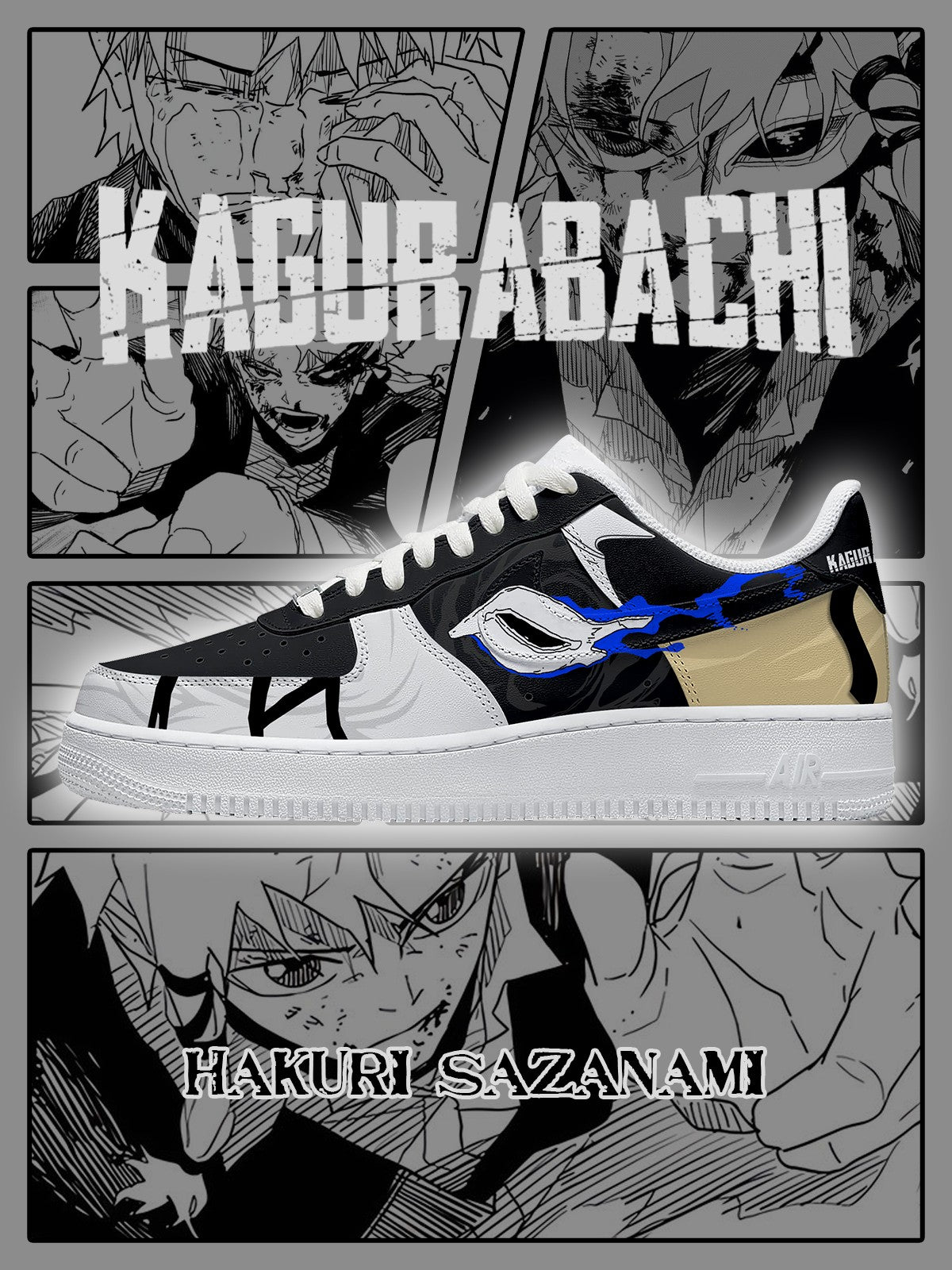Hakuri Sazanami V.1 Custom Sneakers Hakuri Sazanami V.1 Custom Sneakers Sneakatelier