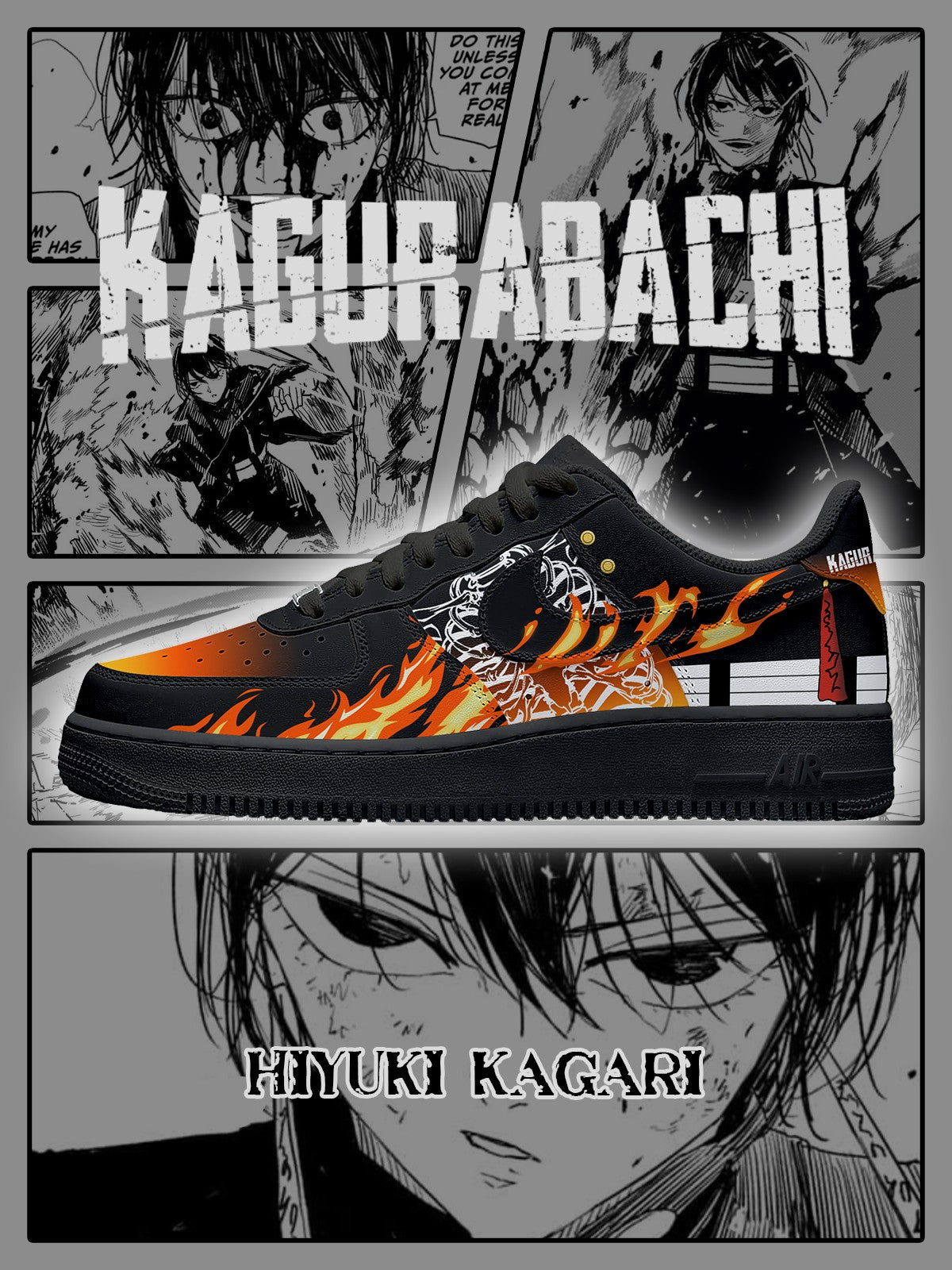 Hiyuki Kagari V.1 Custom Sneakers Hiyuki Kagari V.1 Custom Sneakers Sneakatelier
