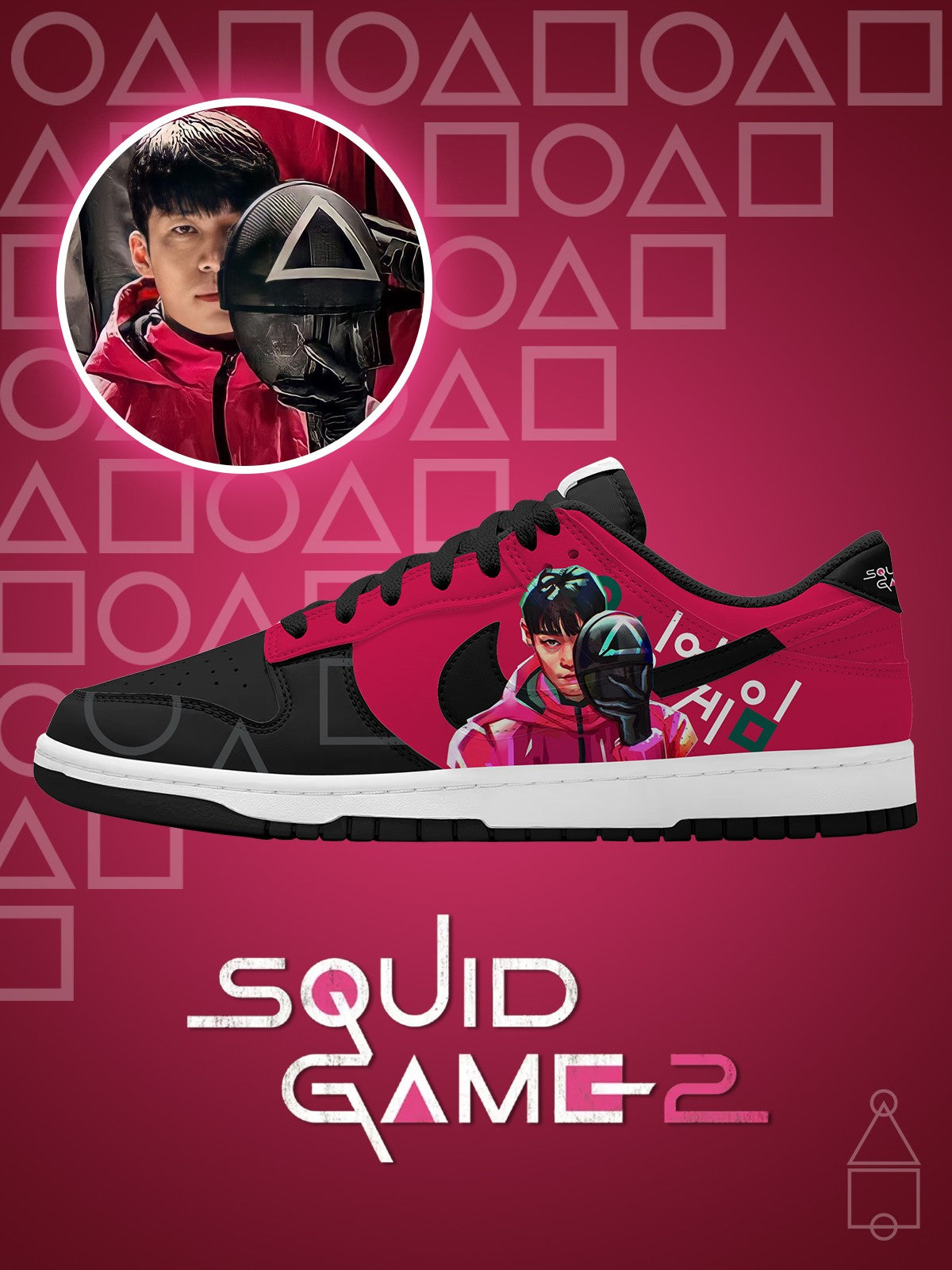 Hwang Jun-ho V.1 Custom Court-Low Sneakers Hwang Jun-ho V.1 Custom Court-Low Sneakers Sneakatelier