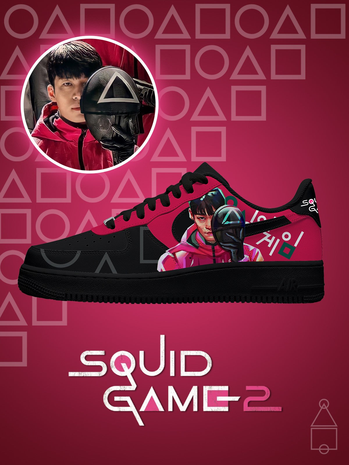 Hwang Jun-ho V.1 Custom Sneakers Hwang Jun-ho V.1 Custom Sneakers Sneakatelier