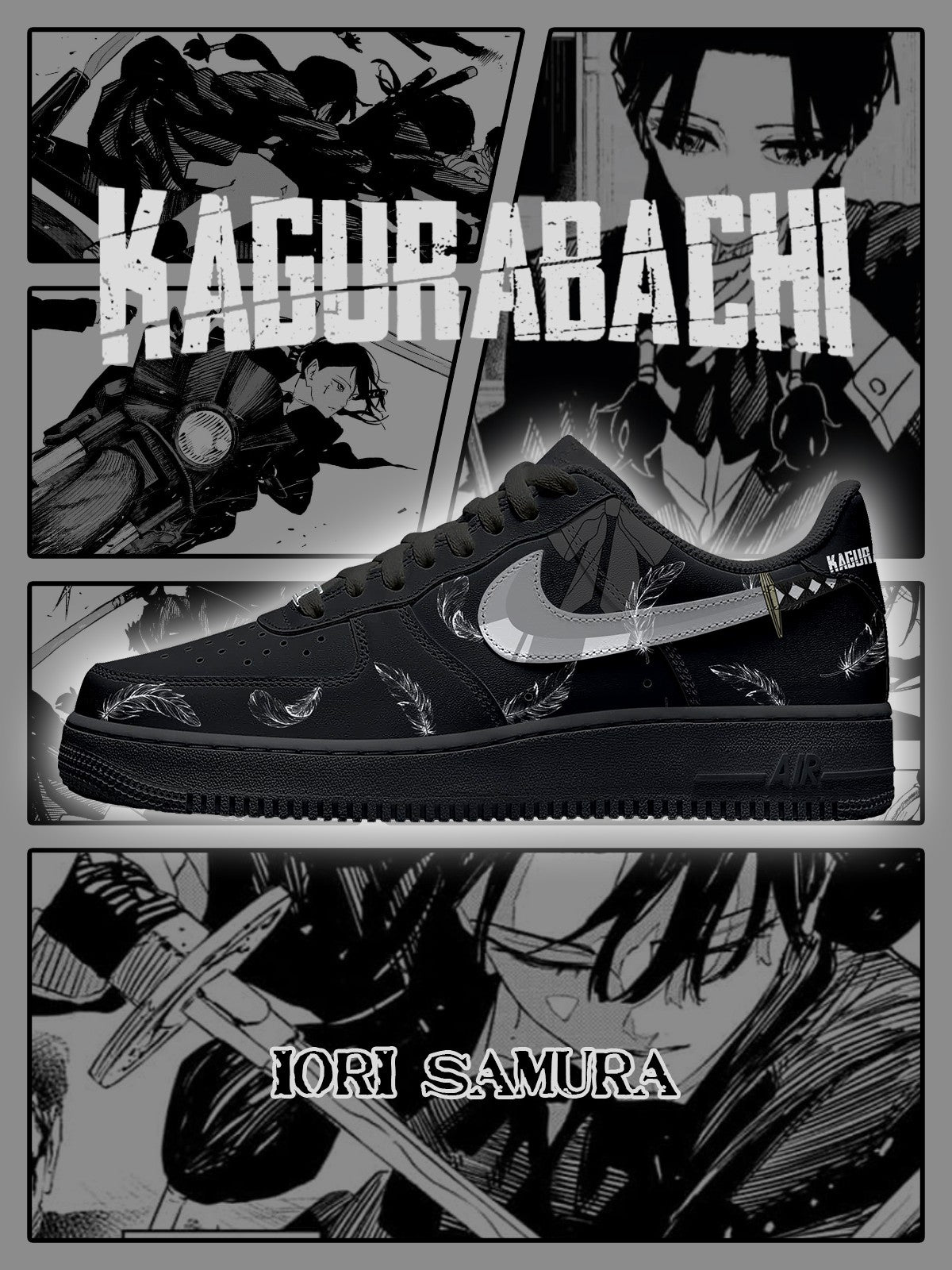 Iori Samura V.1 Custom Sneakers Iori Samura V.1 Custom Sneakers Sneakatelier
