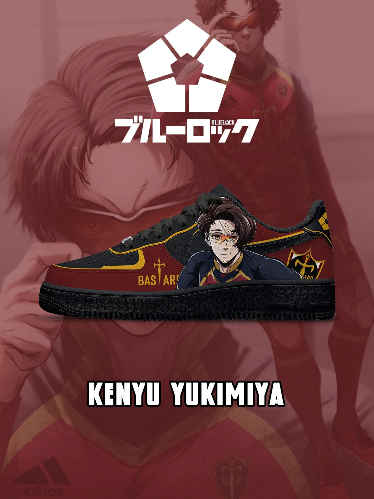 Kenyu Yukimiya V.4 Custom Sneakers Kenyu Yukimiya V.4 Custom Sneakers Sneakatelier