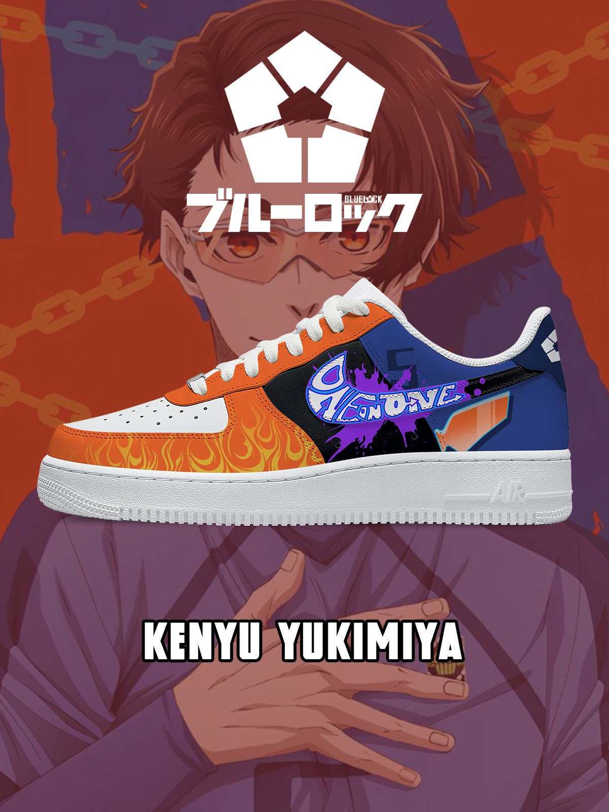 Kenyu Yukimiya V.6 Custom Sneakers Kenyu Yukimiya V.6 Custom Sneakers Sneakatelier