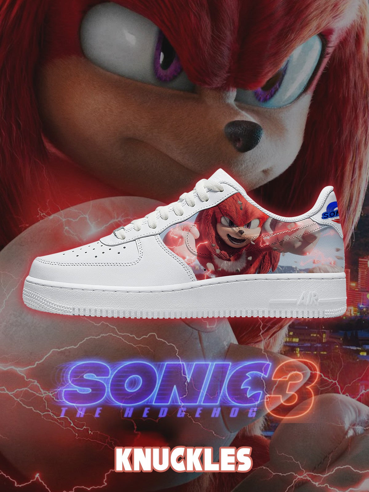 Knuckles V.1 Custom Sneakers Knuckles V.1 Custom Sneakers Sneakatelier