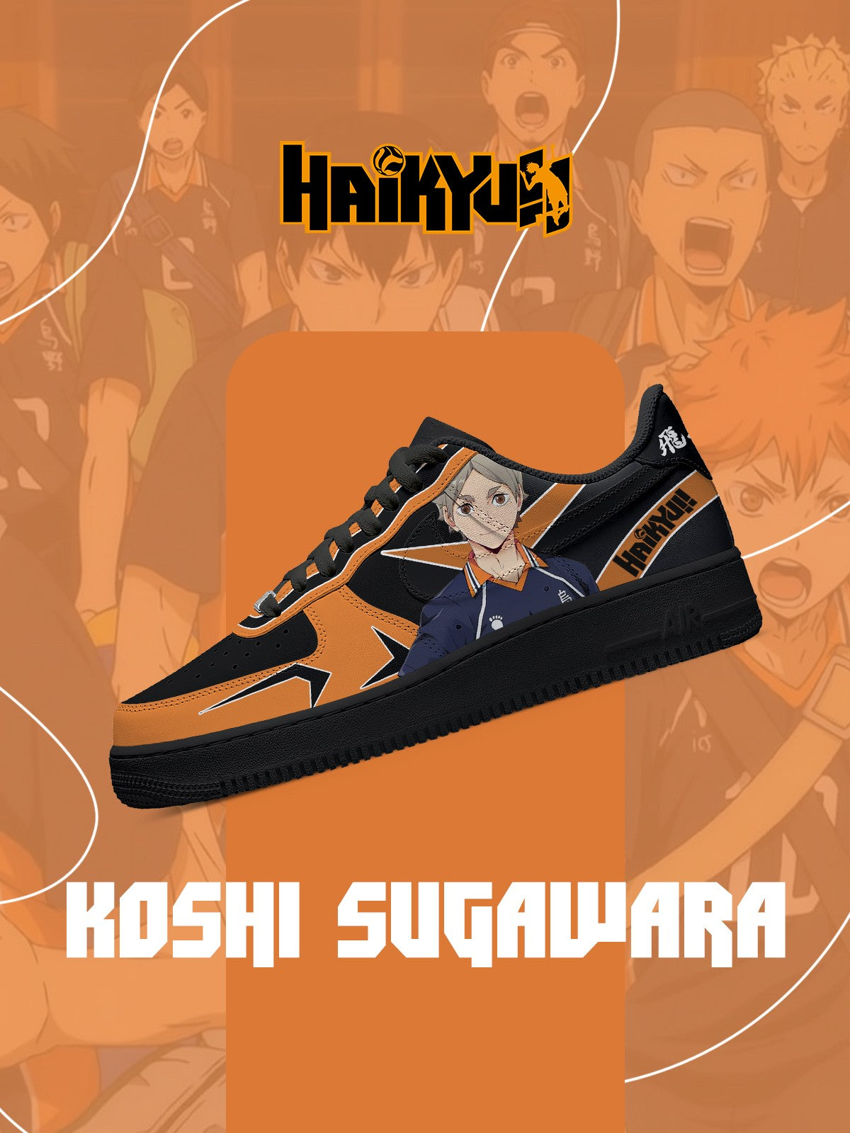 Koshi Sugawara V.1 Custom Sneakers Koshi Sugawara V.1 Custom Sneakers Sneakatelier