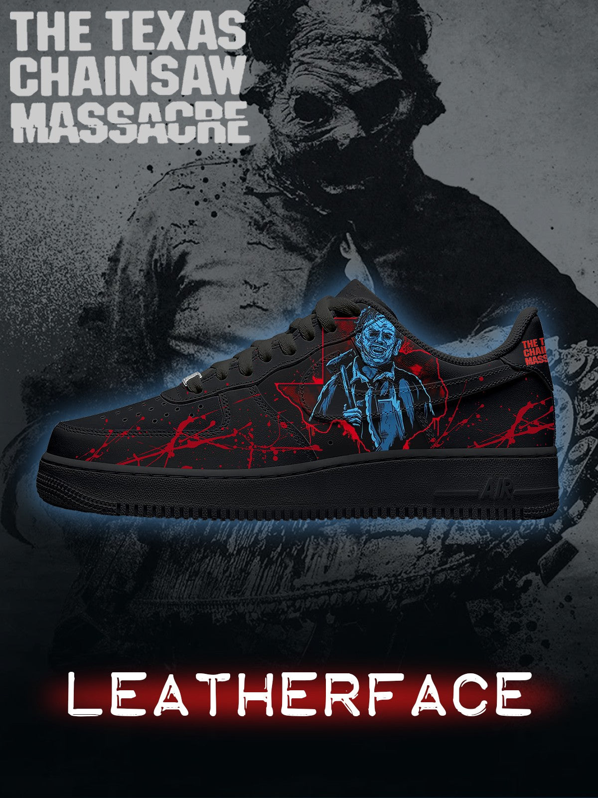 Leatherface V.2 Custom Sneakers Leatherface V.2 Custom Sneakers Sneakatelier