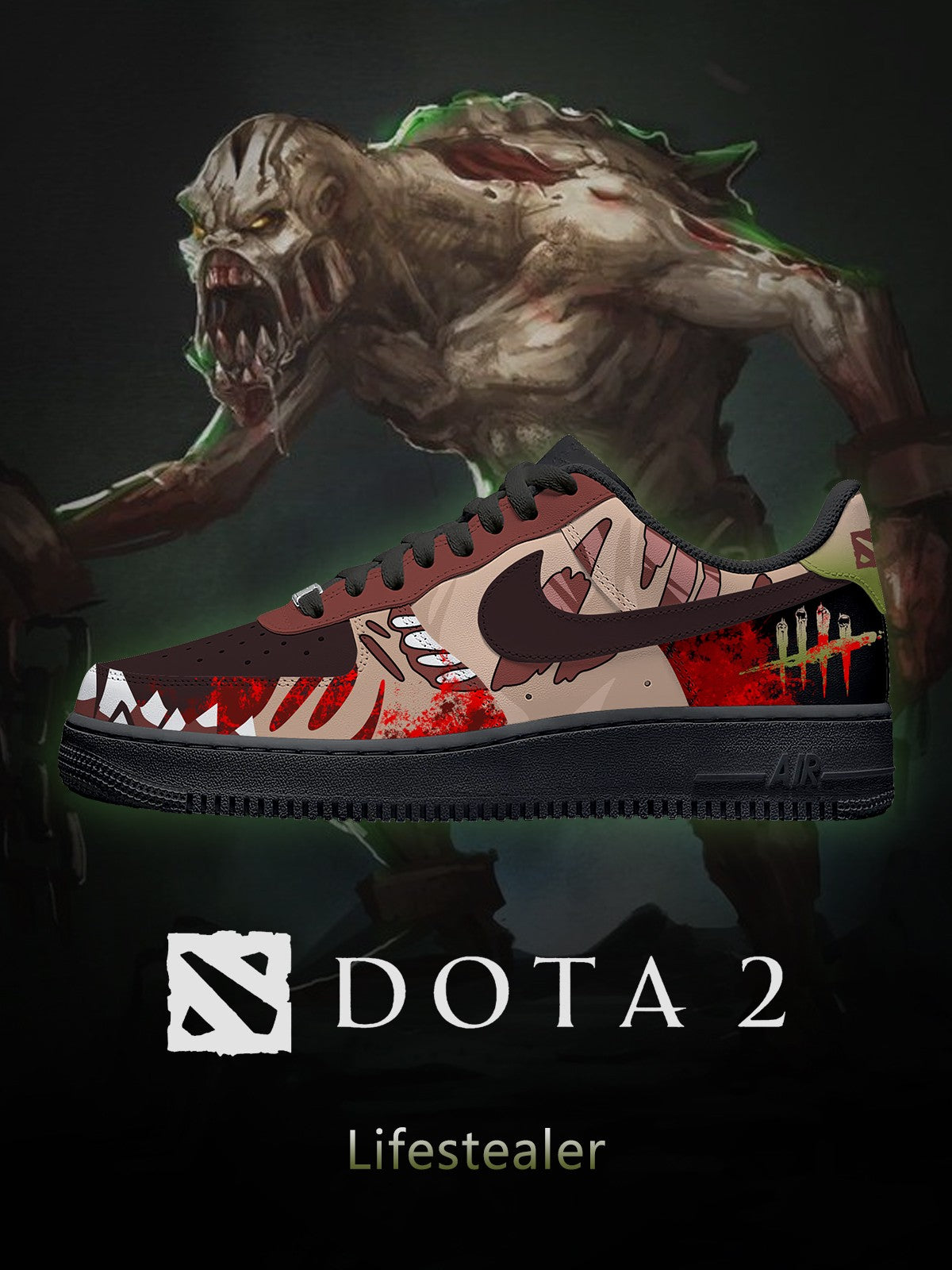 Lifestealer V.1 Custom Sneakers Lifestealer V.1 Custom Sneakers Sneakatelier