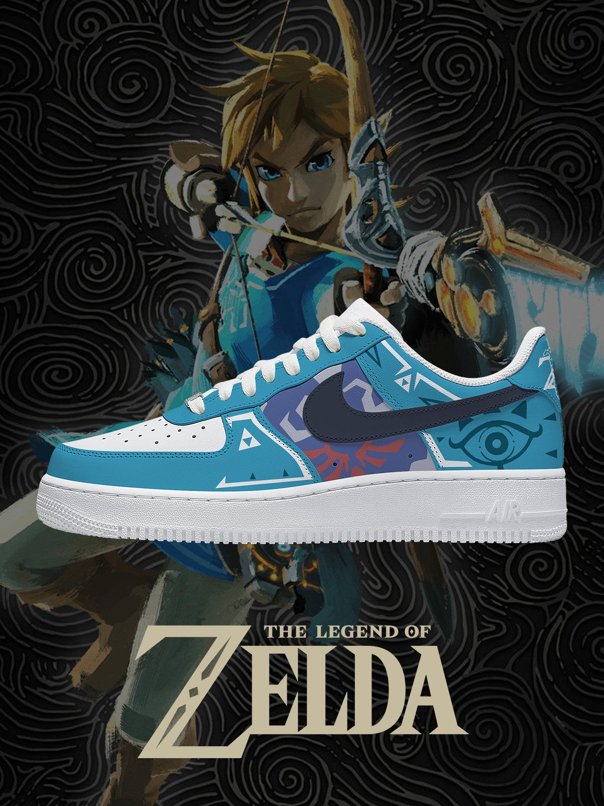 Link-Botw V.1 Custom Sneakers Link-Botw V.1 Custom Sneakers Sneakatelier