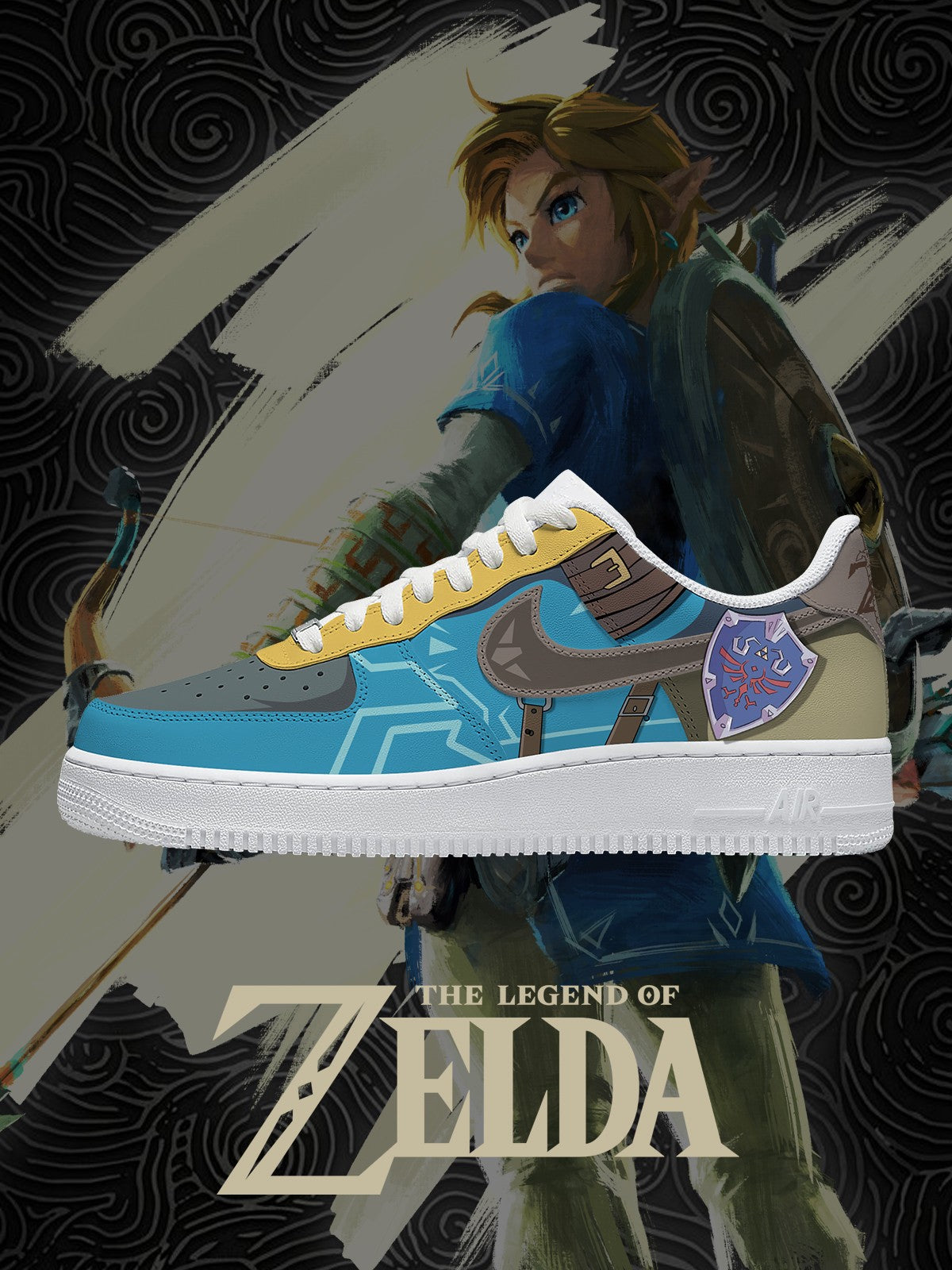 Link-Botw V.2 Custom Sneakers Link-Botw V.2 Custom Sneakers Sneakatelier