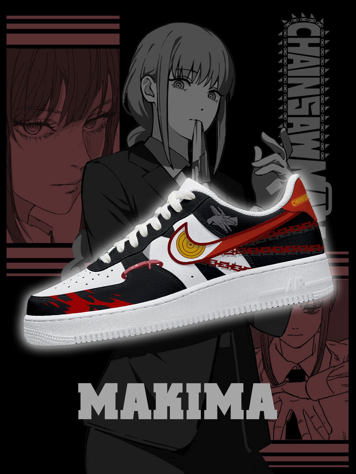 Makima V.2 Custom Sneakers Makima V.2 Custom Sneakers Sneakatelier