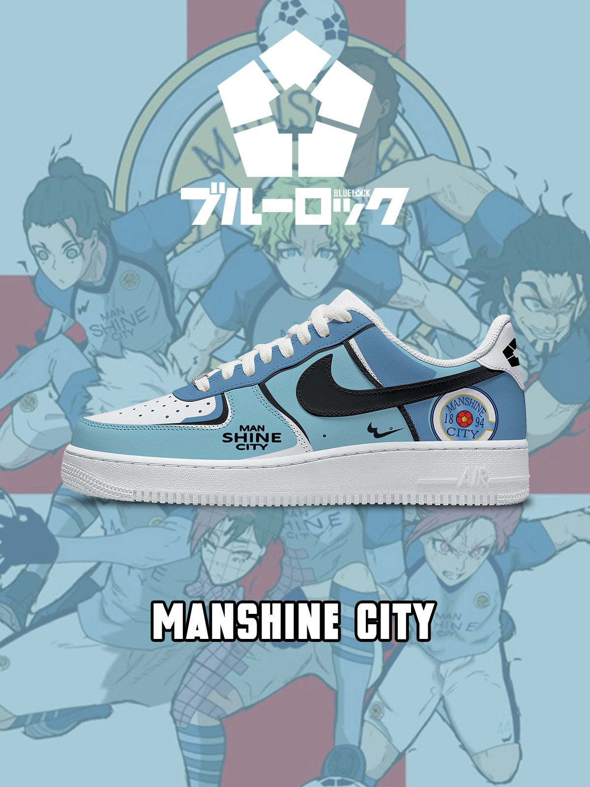 Manshine City V.1 Custom Sneakers Manshine City V.1 Custom Sneakers Sneakatelier