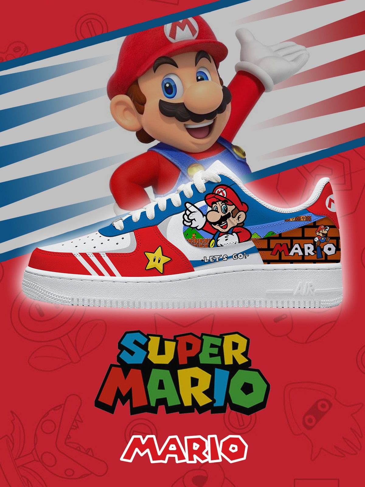 Mario V.2 Custom Sneakers Mario V.2 Custom Sneakers Sneakatelier