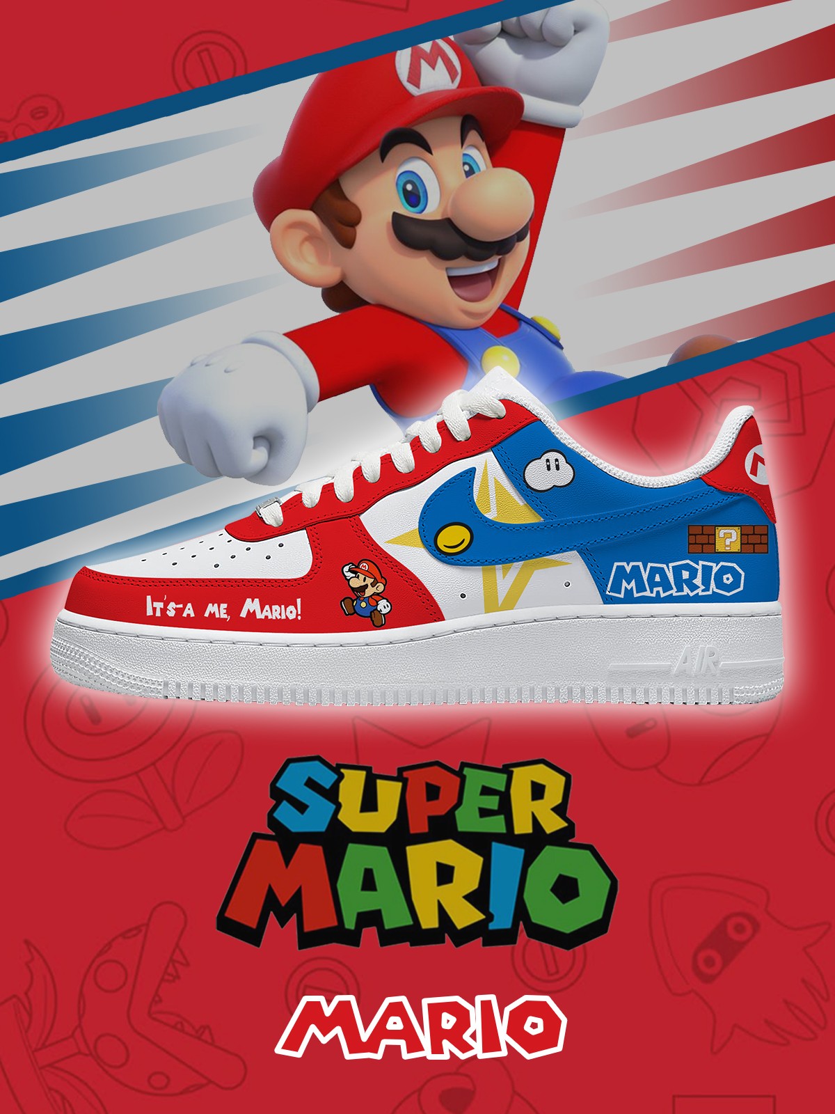 Mario V.4 Custom Sneakers Mario V.4 Custom Sneakers Sneakatelier