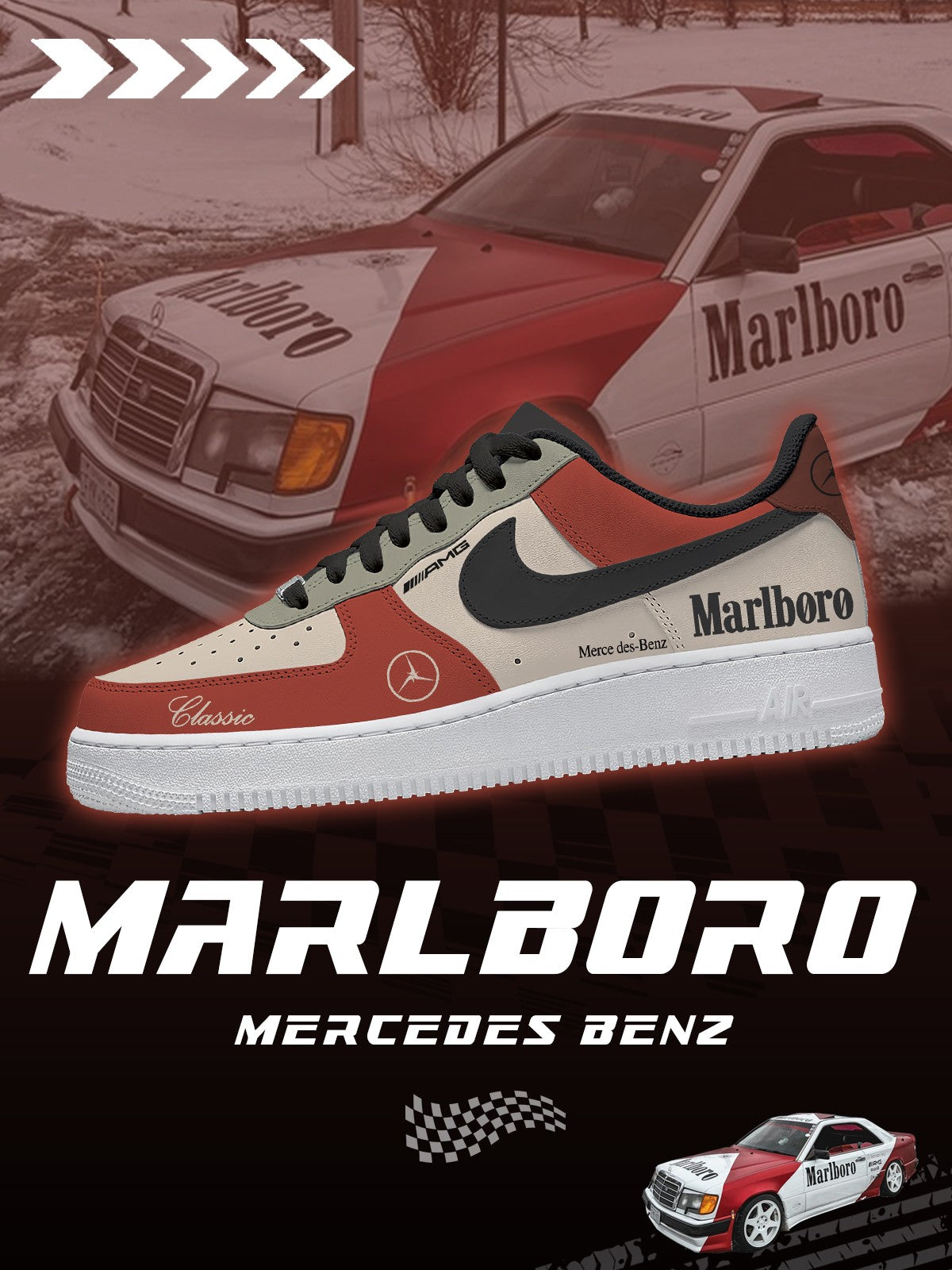 Mer cedes Ben Z V.1 Custom Sneakers Mer cedes Ben Z V.1 Custom Sneakers Sneakatelier