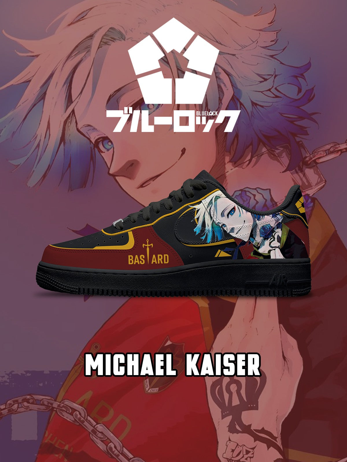 Michael Kaiser V.4 Custom Sneakers Michael Kaiser V.4 Custom Sneakers Sneakatelier