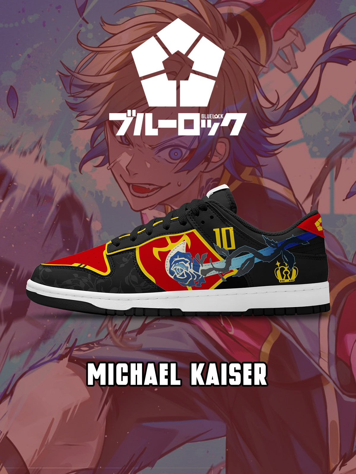 Michael Kaiser V.6 Custom Court-Low Sneakers Michael Kaiser V.6 Custom Court-Low Sneakers Sneakatelier
