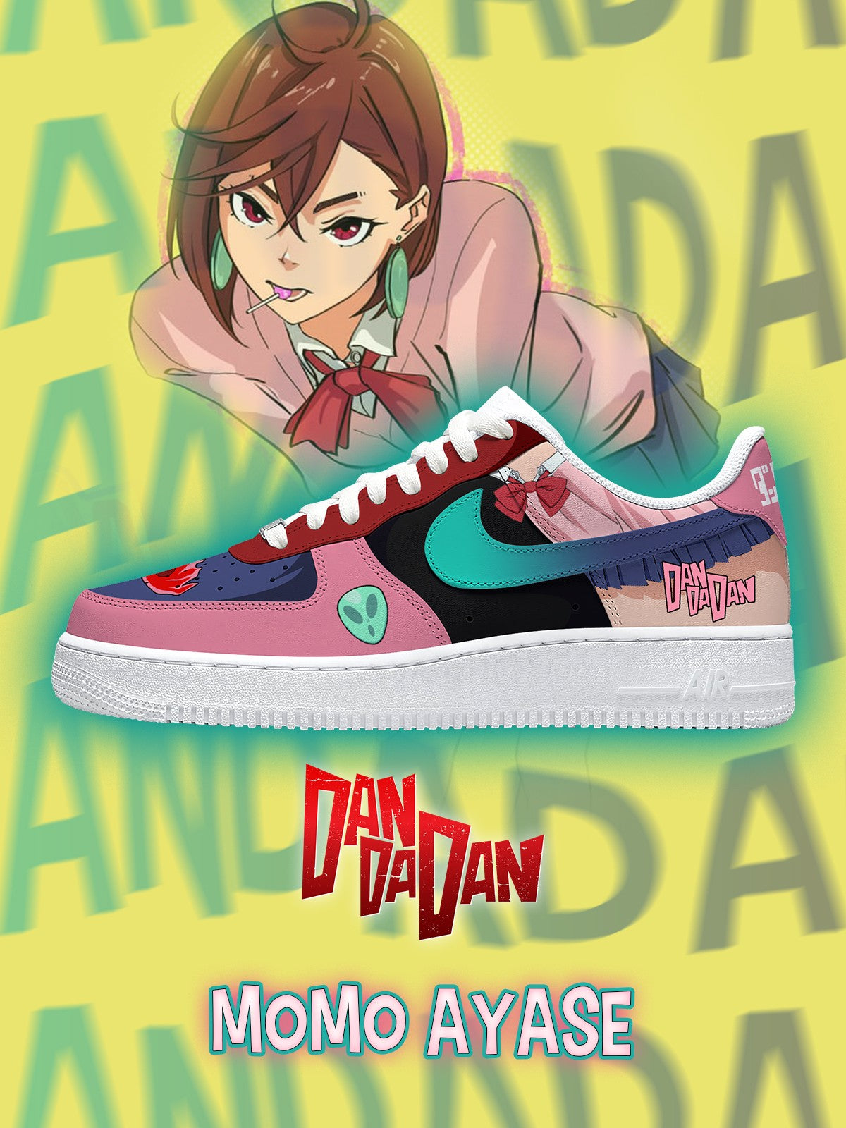 Momo Ayase V.1 Custom Sneakers Momo Ayase V.1 Custom Sneakers Sneakatelier