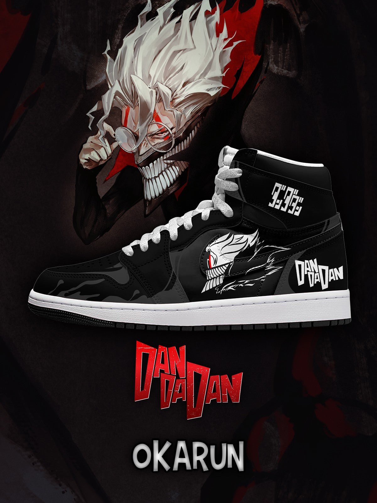 Okarun V.2 Custom High-Top Sneakers Okarun V.2 Custom High-Top Sneakers Sneakatelier