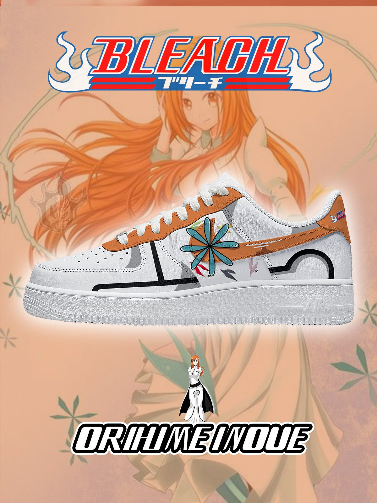 Orihime Inoue V.2 Custom Sneakers Orihime Inoue V.2 Custom Sneakers Sneakatelier